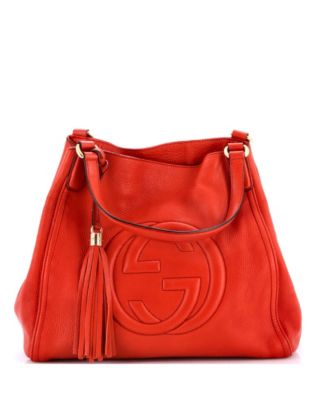 Pre-Owned Gucci средняя сумка на плечо Soho из кожи