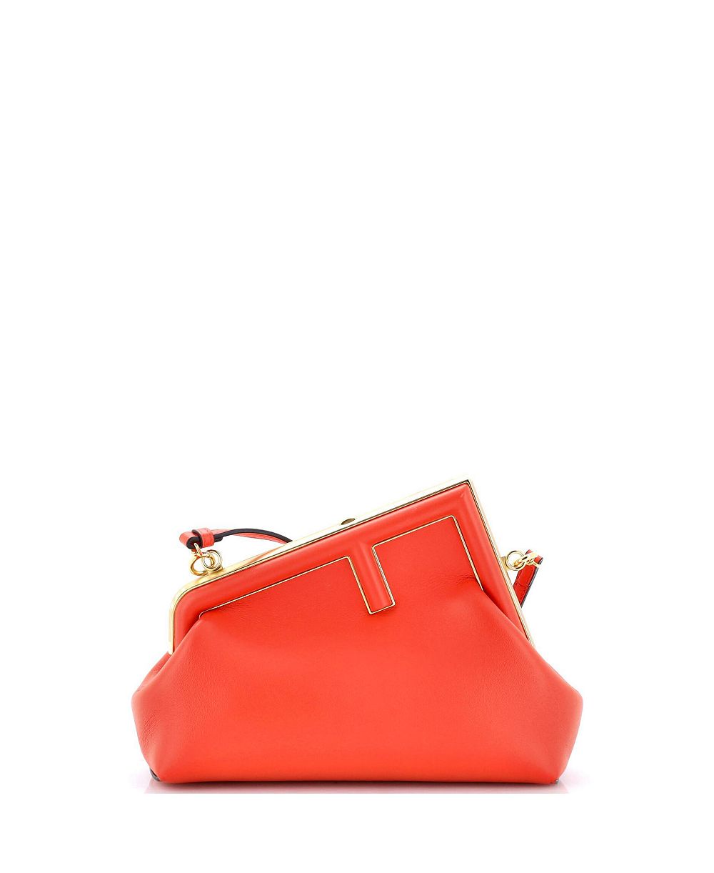 Pre-Owned Fendi маленькая кожаная сумка First Bag