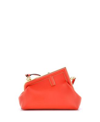Pre-Owned Fendi Small First Bag Leather