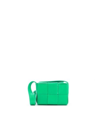 Pre-Owned Bottega Veneta Candy Cassette Mini Intrecciato Crossbody Bag