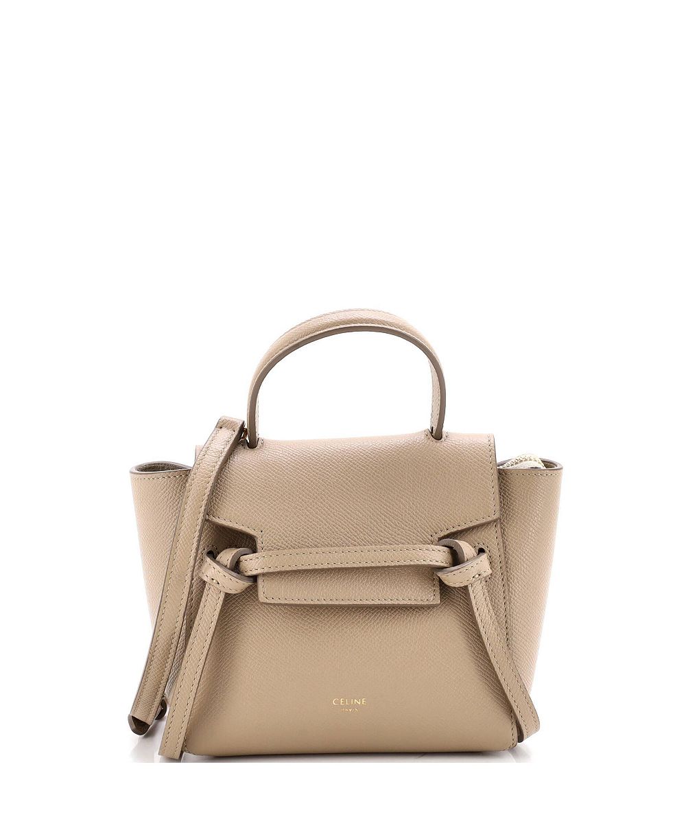 Pre-Owned Celine мини-сумка через плечо Pico кожаная