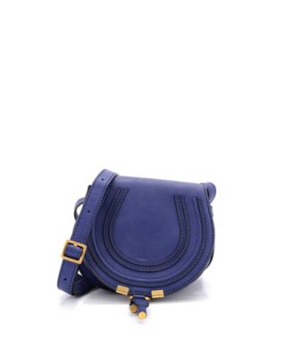 Pre-Owned Chloe Small Marcie Crossbody Bag Leather