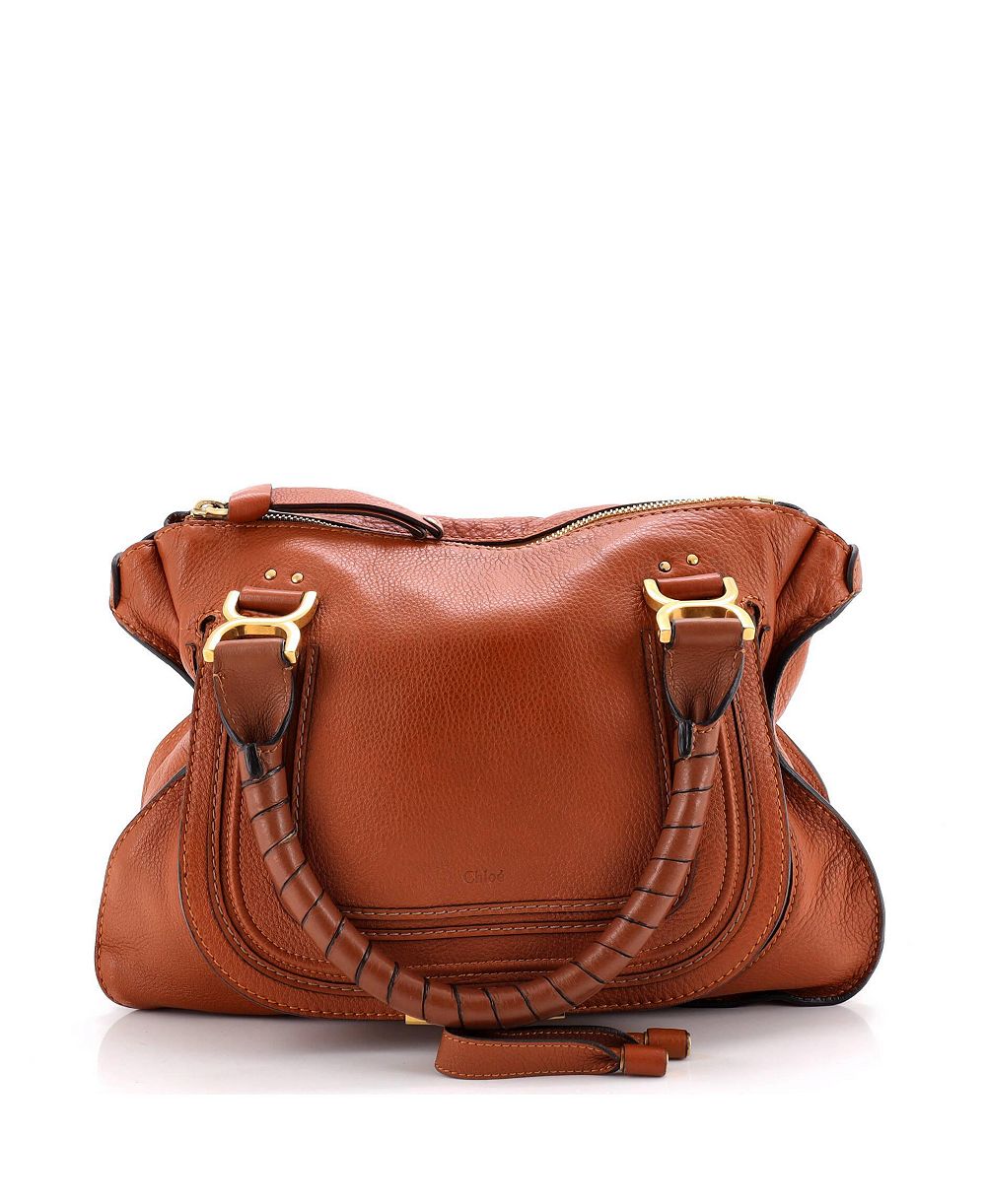 Pre-Owned Chloe Medium Marcie Shoulder Bag Leather