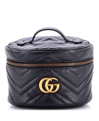 Рюкзак-сумка Gucci Mini GG Marmont Vanity Matelasse Leather (б/у)