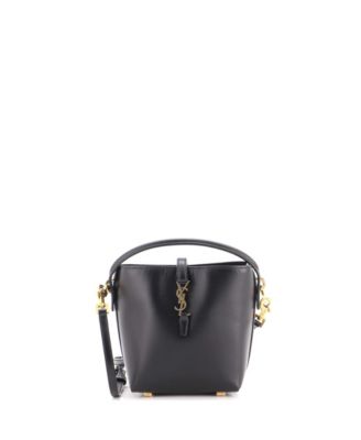 Б/у мини-сумка Saint Laurent Le 37 через плечо из кожи