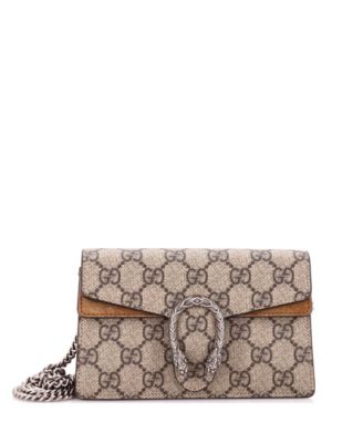 Супермини сумка Gucci Dionysus из ткани GG с покрытием