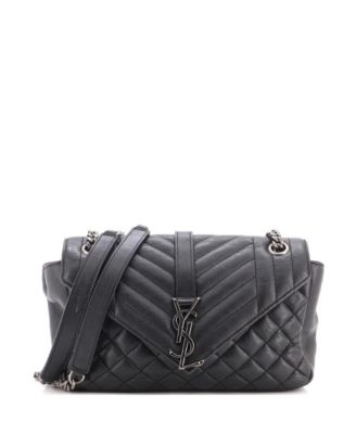 Pre-Owned Saint Laurent Medium Classic Monogram Slouchy Envelope Satchel