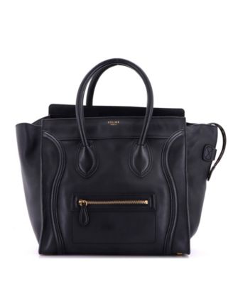 Pre-Owned Celine Mini Luggage Bag Smooth Leather