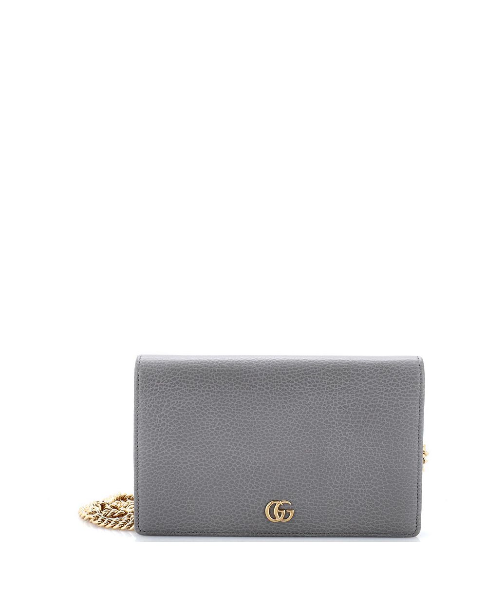 Pre-Owned Gucci GG Marmont Mini цепочка кошелек