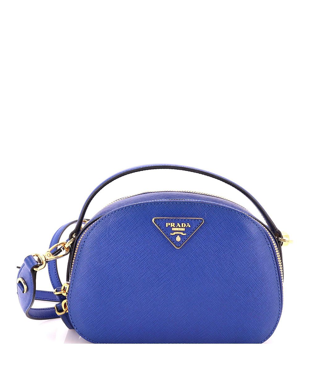 Pre-Owned Prada Small Odette Top Handle Bag Saffiano Leather