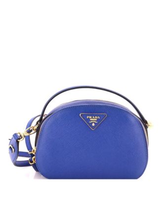 Pre-Owned Prada Small Odette верхняя ручка сумка Saffiano кожа