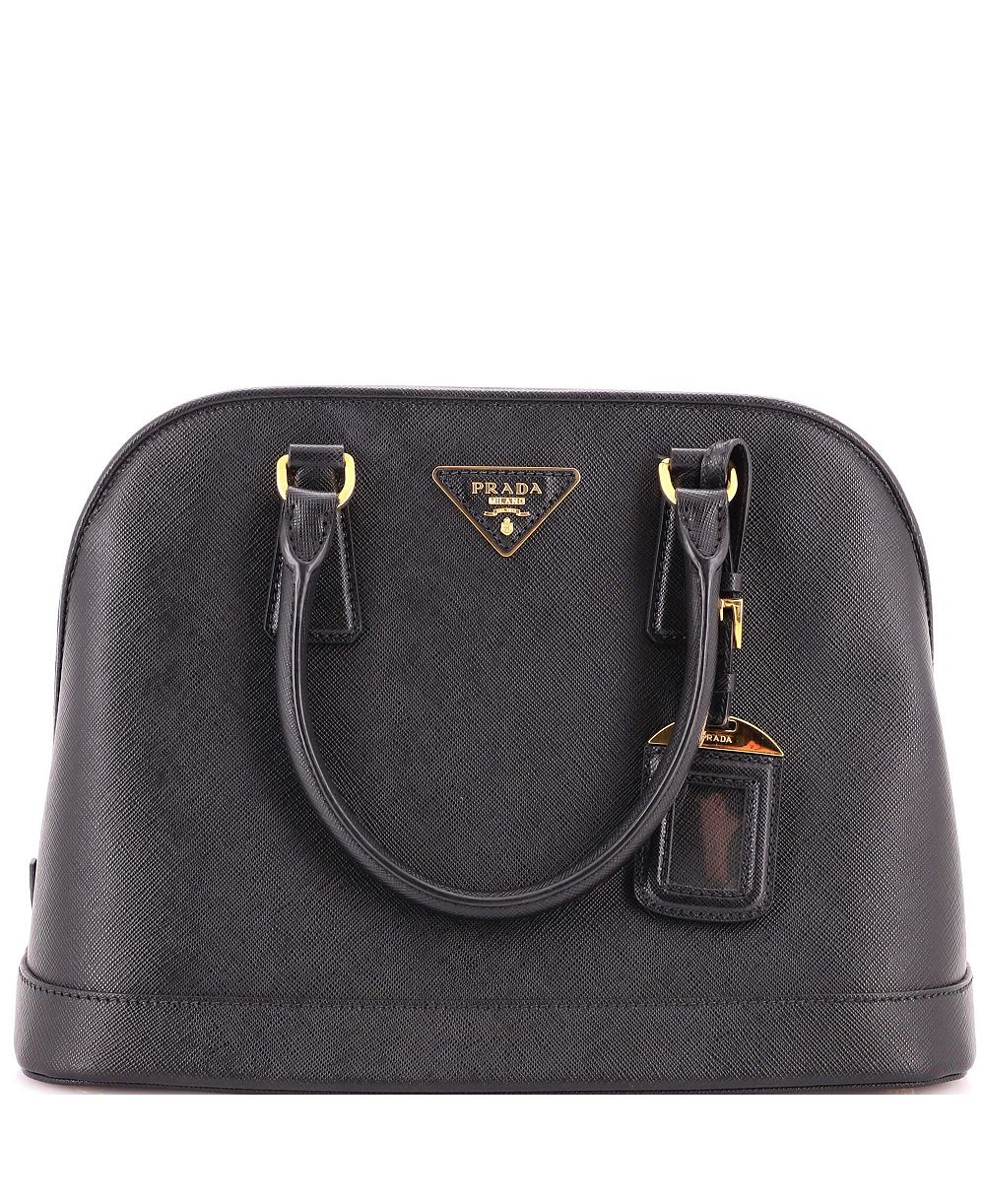 Pre-Owned Prada Medium Open Promenade Bag Saffiano Leather