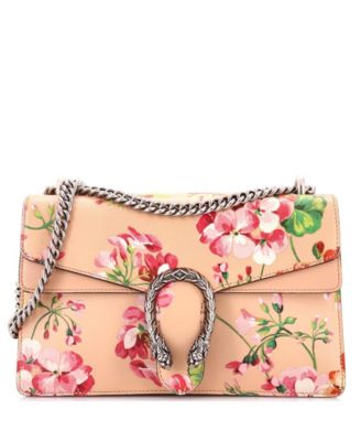 Б/у маленькая сумка Gucci Small Dionysus Bag Blooms Print Leather