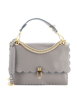 Pre-Owned Fendi Medium Kan I Bag Leather