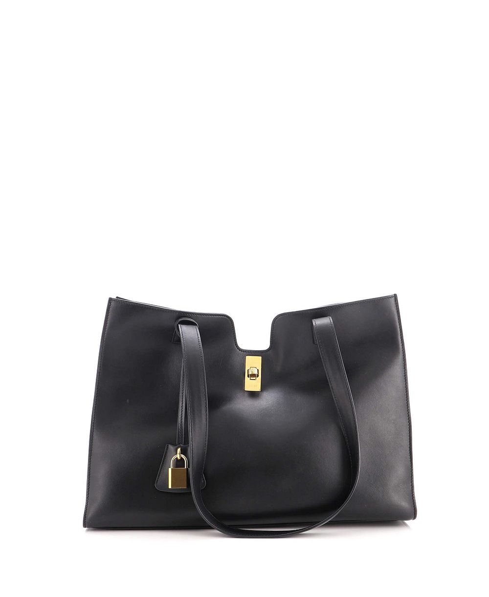 Pre-Owned Celine сумка Cabas 16 из гладкой телячьей кожи