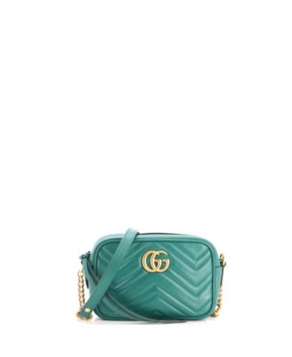 Б/у сумка через плечо Gucci GG Marmont из стеганой кожи