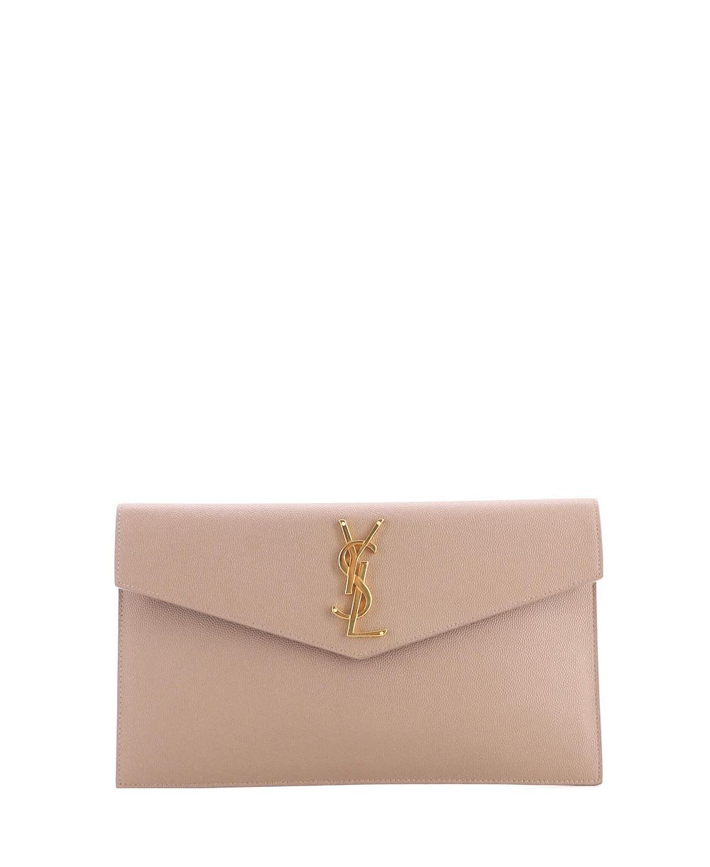 Pre-Owned Saint Laurent Uptown Pouch Leather