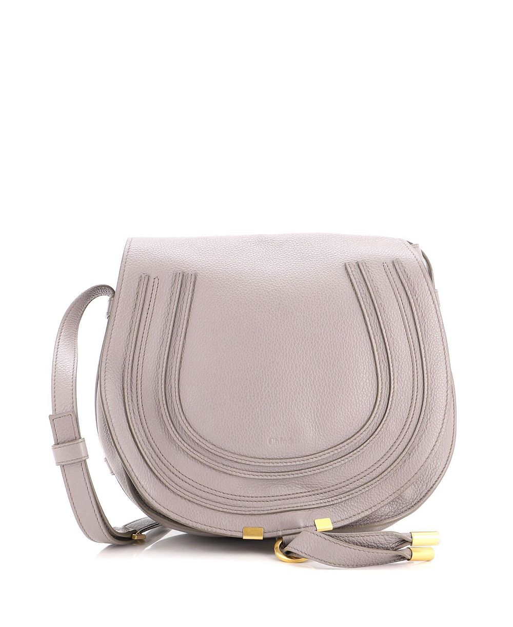 Pre-Owned Chloe Medium Marcie Saddle Bag Leather