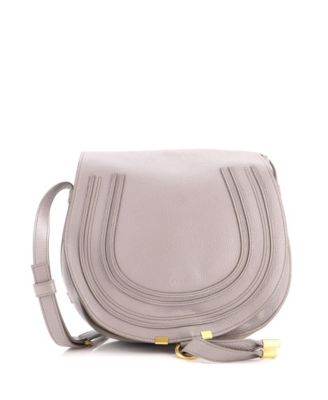 Pre-Owned Chloe средняя седельная сумка Marcie из кожи