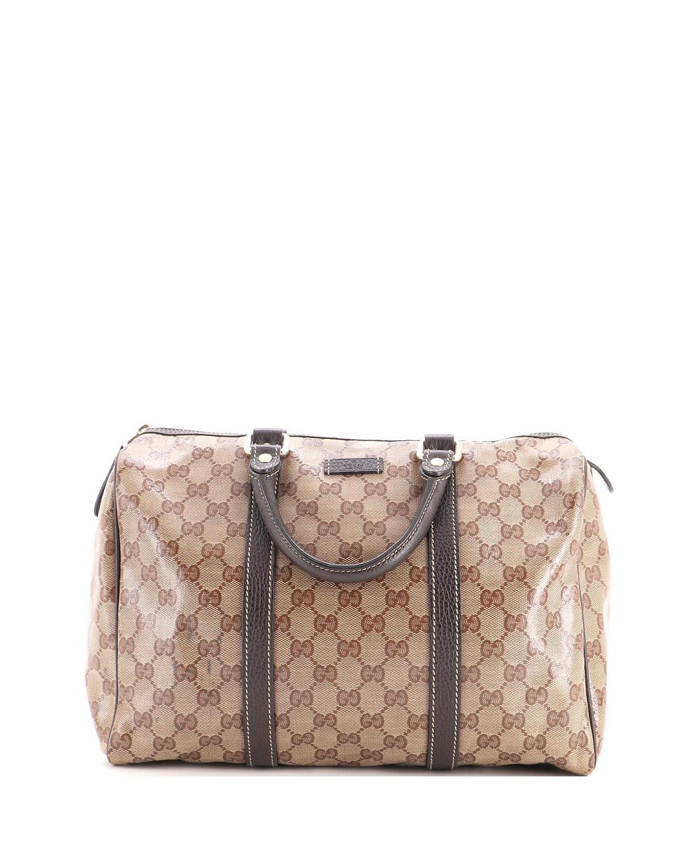 Б/у средняя сумка-бостон Gucci Joy GG coated canvas