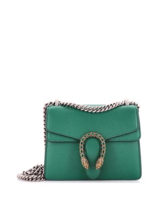 Pre-Owned Gucci Mini Leather Dionysus Shoulder Bag