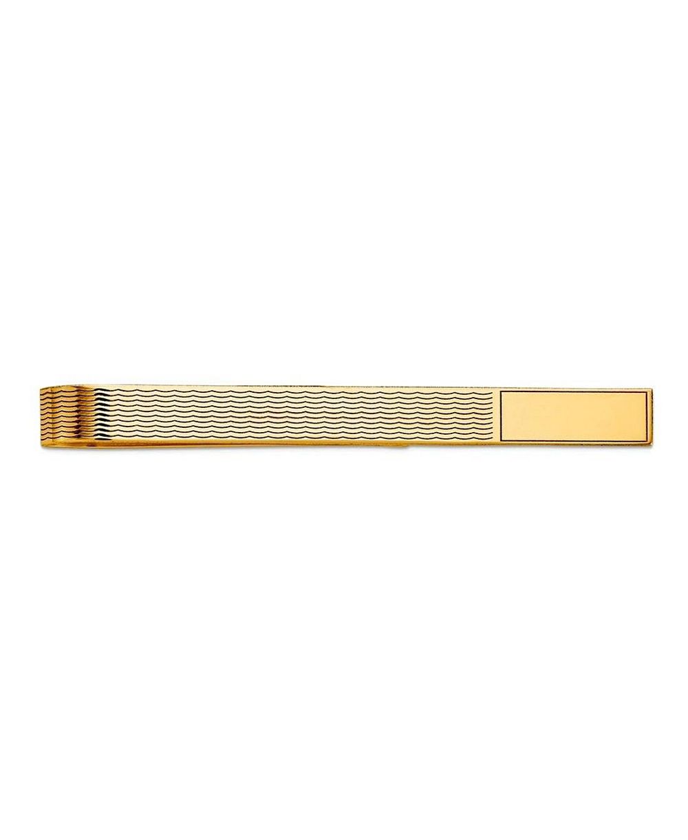 Запонка Curata Jewelry из желтого золота 14k