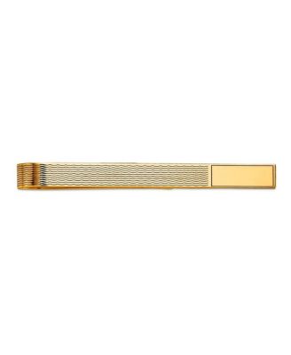 Запонка Curata Jewelry из желтого золота 14k