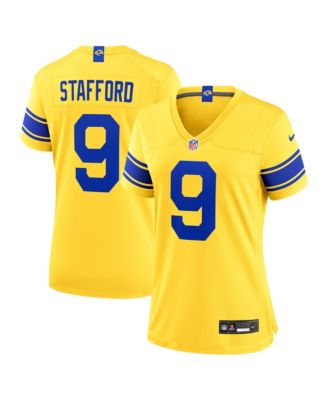 Женская классическая игровая джерси Nike Matthew Stafford Los Angeles Rams