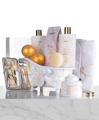 Набор подарочной косметики для тела Home Spa, набор для ухода за собой с медом и миндалем, подарки для снятия стресса, набор для ванны и тела из 31 предмета