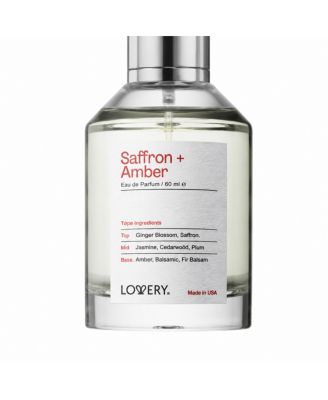 Lovery Saffron + Amber Eau de Parfum, 3.4 oz