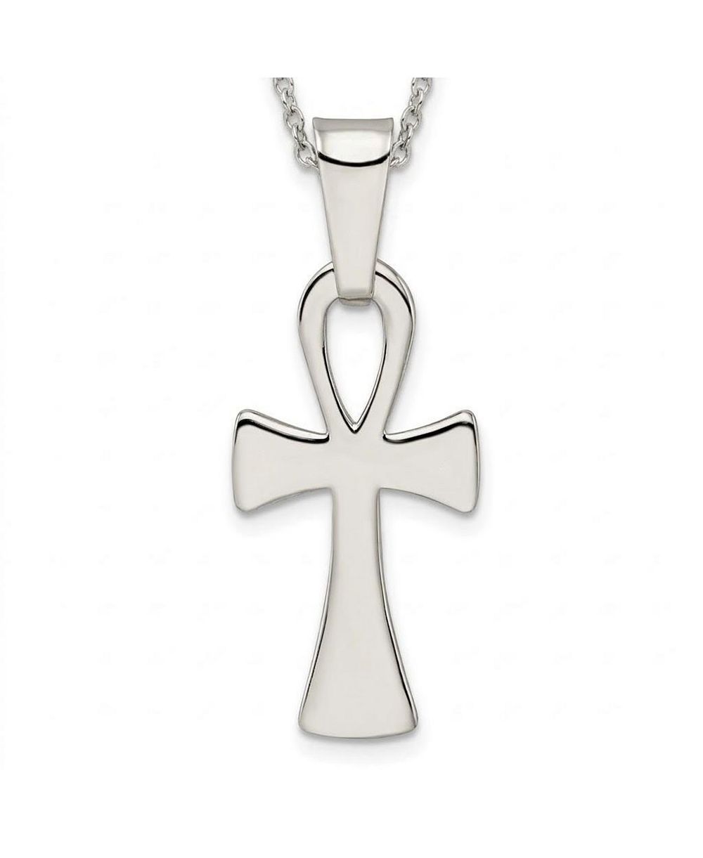 Кулон Curata Jewelry в виде креста Анкх, полированный