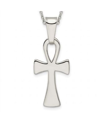 Кулон Curata Jewelry в виде креста Анкх, полированный