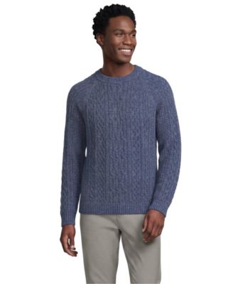 Antique navy heather donegal