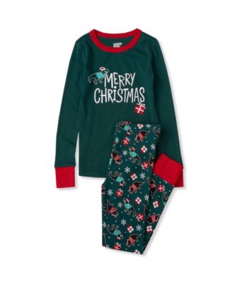 Christmas dino/evergreen