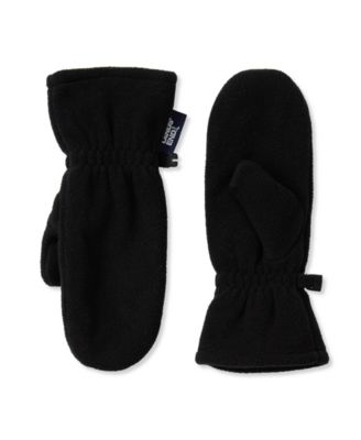 Lands' End Girls' EZ-Touch Brushed Fleece Mittens