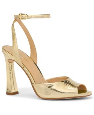 Pale Gold Metallic Leather