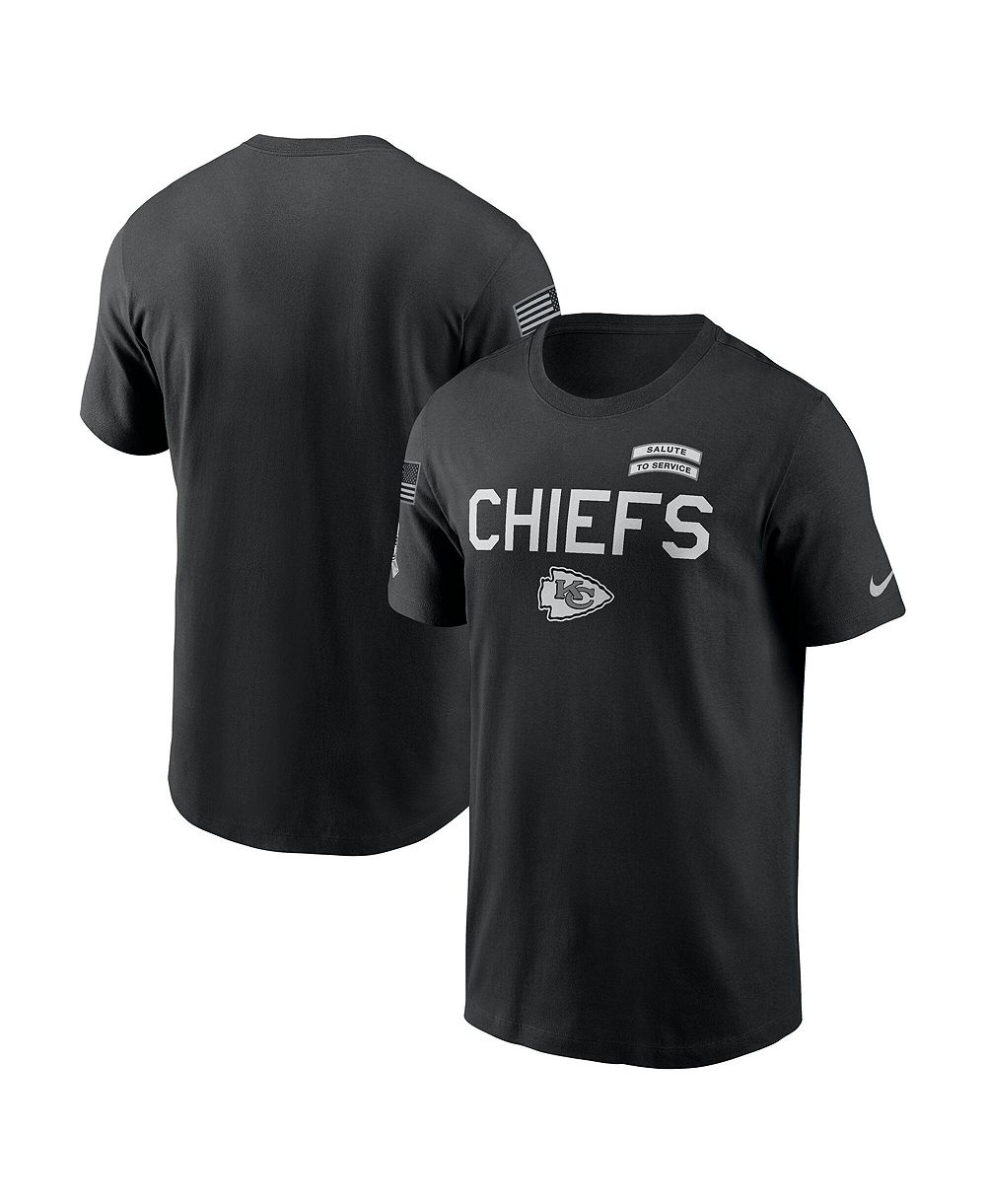 Nike Men's Black Kansas City Chiefs 2026 Salute to Service Sideline Dri-FIT T-Shirt