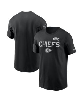 Nike Men's Black Kansas City Chiefs 2026 Salute to Service Sideline Dri-FIT T-Shirt
