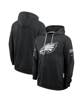 Мужской худи Nike черный Philadelphia Eagles 2026 Salute to Service Sideline
