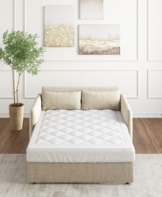 Madison Park Waterproof Stain Resistant 3M-Moisture-Management Sofabed Mattress Pad, Full