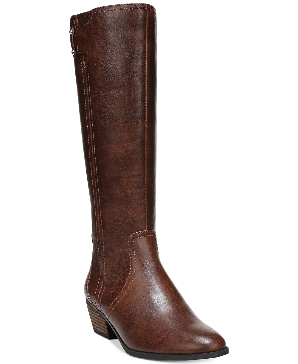 Женские высокие сапоги Dr. Scholl's Brilliance Wide-Calf