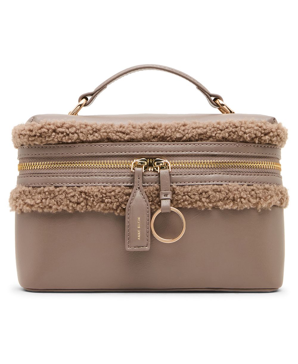 Косметичка Anne Klein Women's из искусственного шерпа