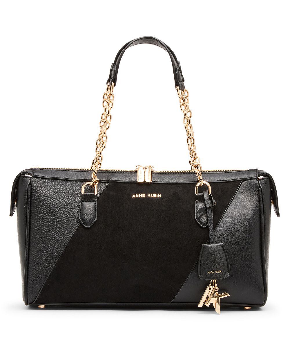 Anne Klein средняя сумка-сэтчел с трансформируемым ремнем