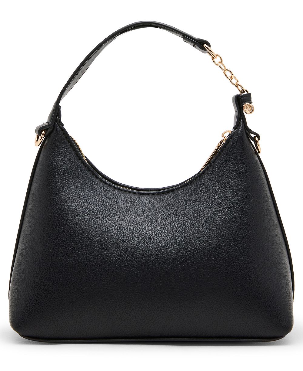 Anne Klein Small Toggle Convertible Strap Hobo Handbag