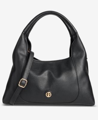 Сумка Giani Bernini Pebble Medium на плечо, эксклюзив Macy's