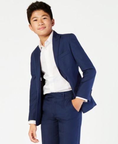 Пиджак Calvin Klein Big Boys Slim-Fit Infinite Stretch Suit Jacket