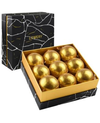 Lovery 24K Gold Bath Bombs Set, Deluxe Marble Bath Fizzies Gift Set, 9 Bubble and Spa Bath Bombs