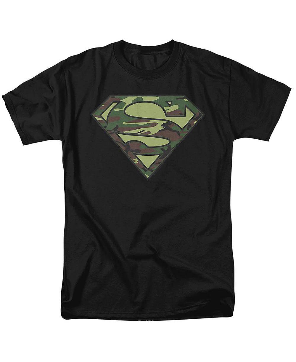 Superman Men's Camo Logo T-Shirt