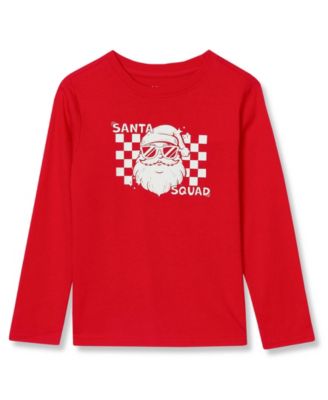 Santa/bright red