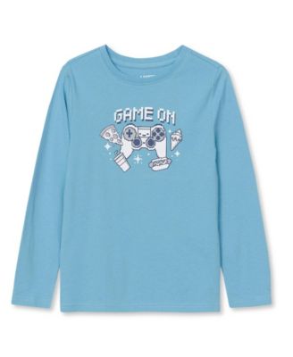 Game on/steel blue